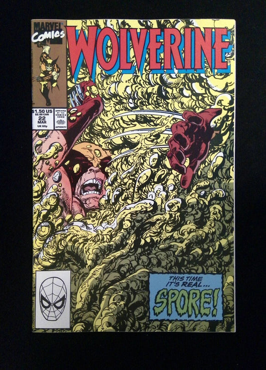 Wolverine #22  MARVEL Comics 1990 NM-