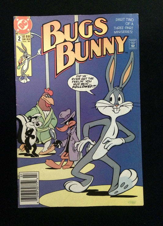 Bugs Bunny #2  DC Comics 1990 VF- Newsstand