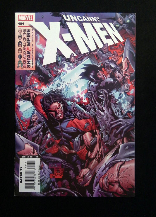 Uncanny X-Men #484  Marvel Comics 2007 VF+