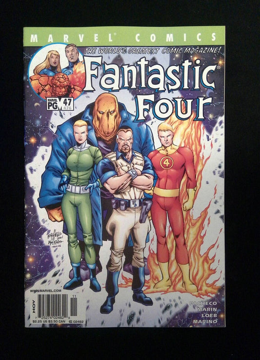 Fantastic Four #47 (3RD SERIES) MARVEL Comics 2001 NM- Newsstand