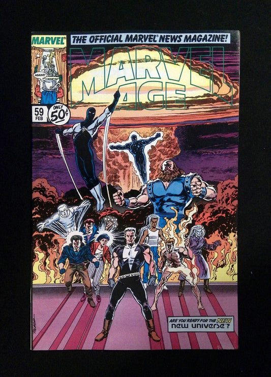 Marvel Age #59  MARVEL Comics 1988 VF