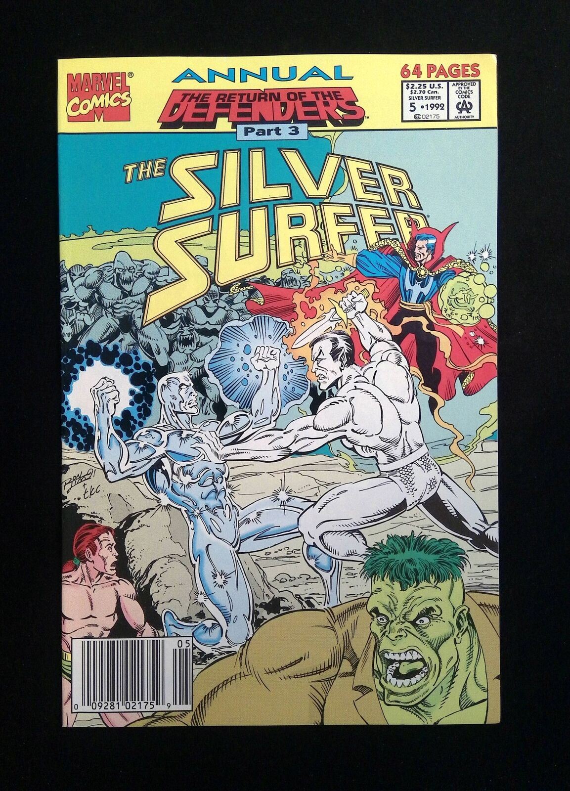 Silver Surfer Annual #5 (2nd Series) Marvel Comics 1992 NM- Newsstand