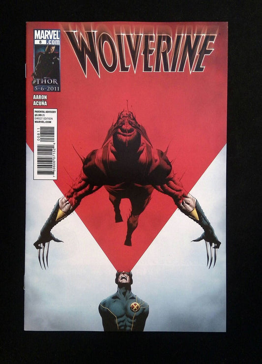 Wolverine #8 (3rd Series) Marvel Comics 2011 NM-