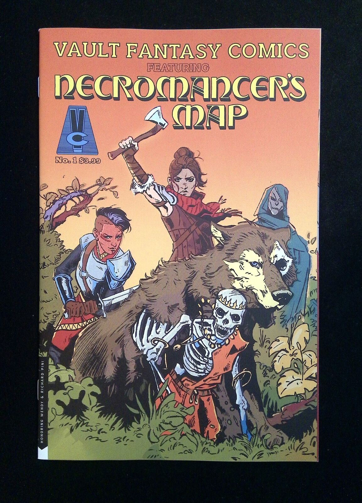 Necromancer's Map #1B   VAULT COMICS Comics 2019 NM+  Gooden Variant