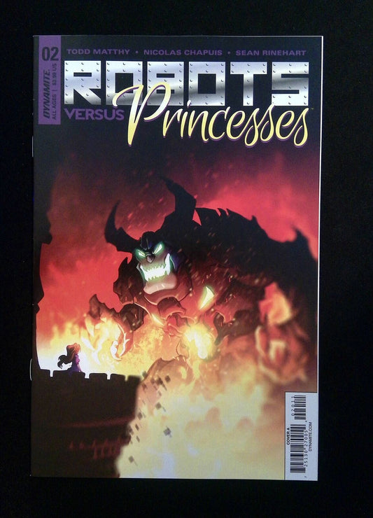 Robot vs Princesses #2  DYNAMITE Comics 2018 VF+