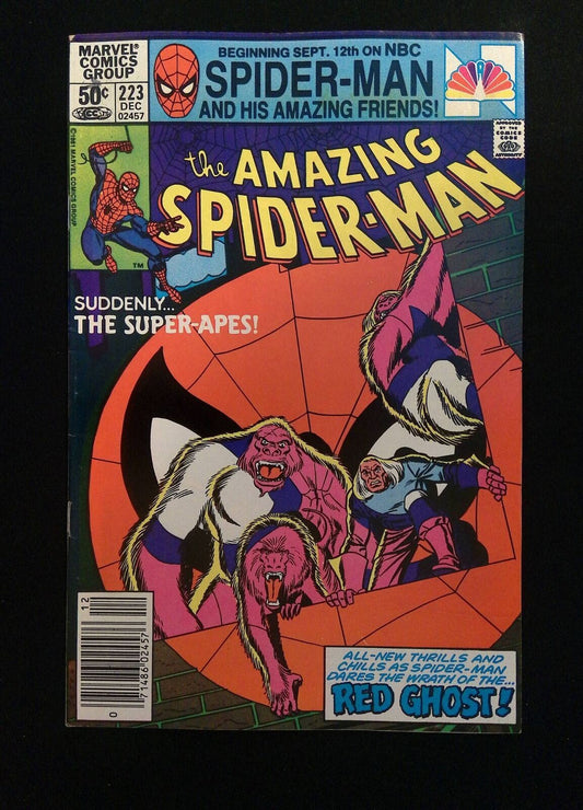 Amazing Spider-Man #223  MARVEL Comics 1981 VF- NEWSSTAND