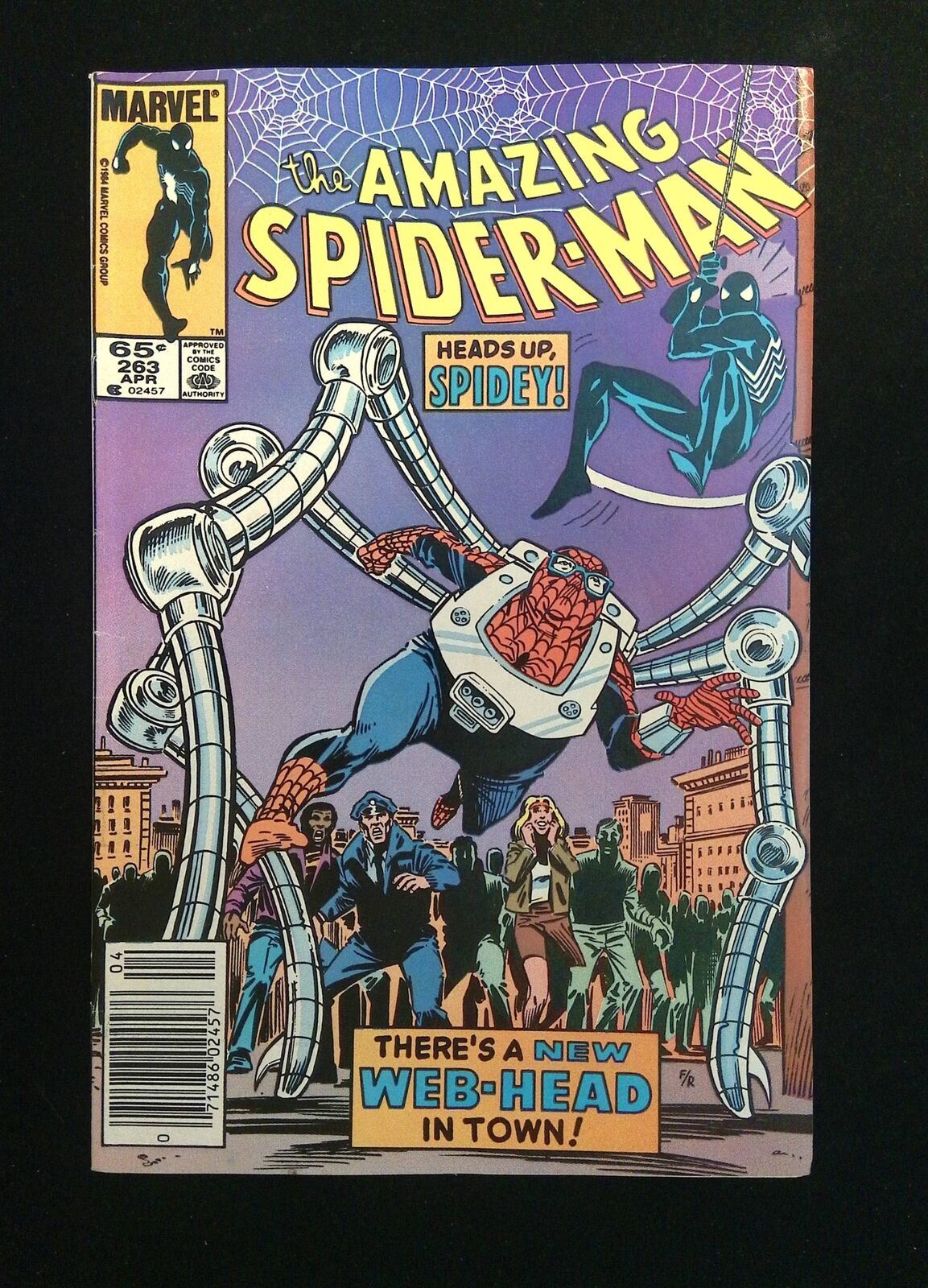 Amazing Spider-Man #263  MARVEL Comics 1985 VF- NEWSSTAND