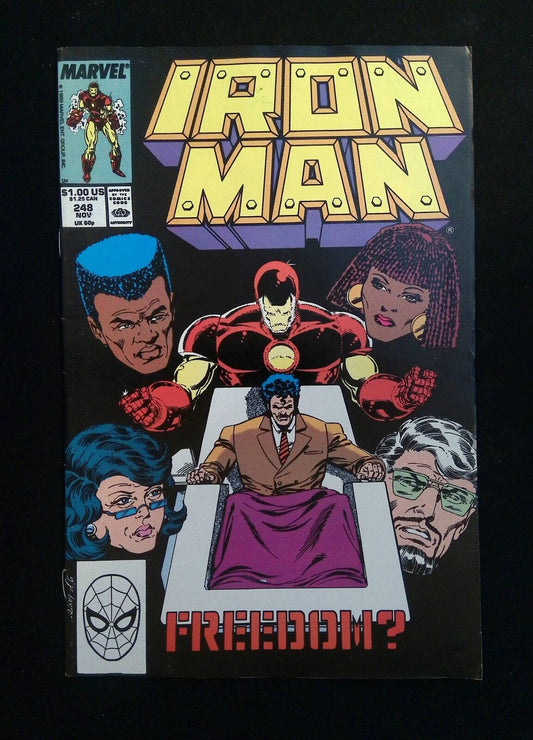 Iron Man #248  Marvel Comics 1989 VF+