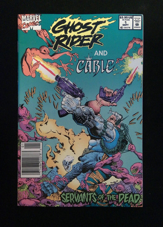 Ghost Rider And Cable #1  Marvel Comics 1991 VF/NM Newsstand