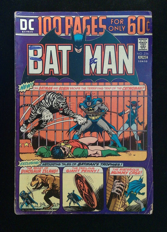 Batman #256  DC Comics 1974 FN-