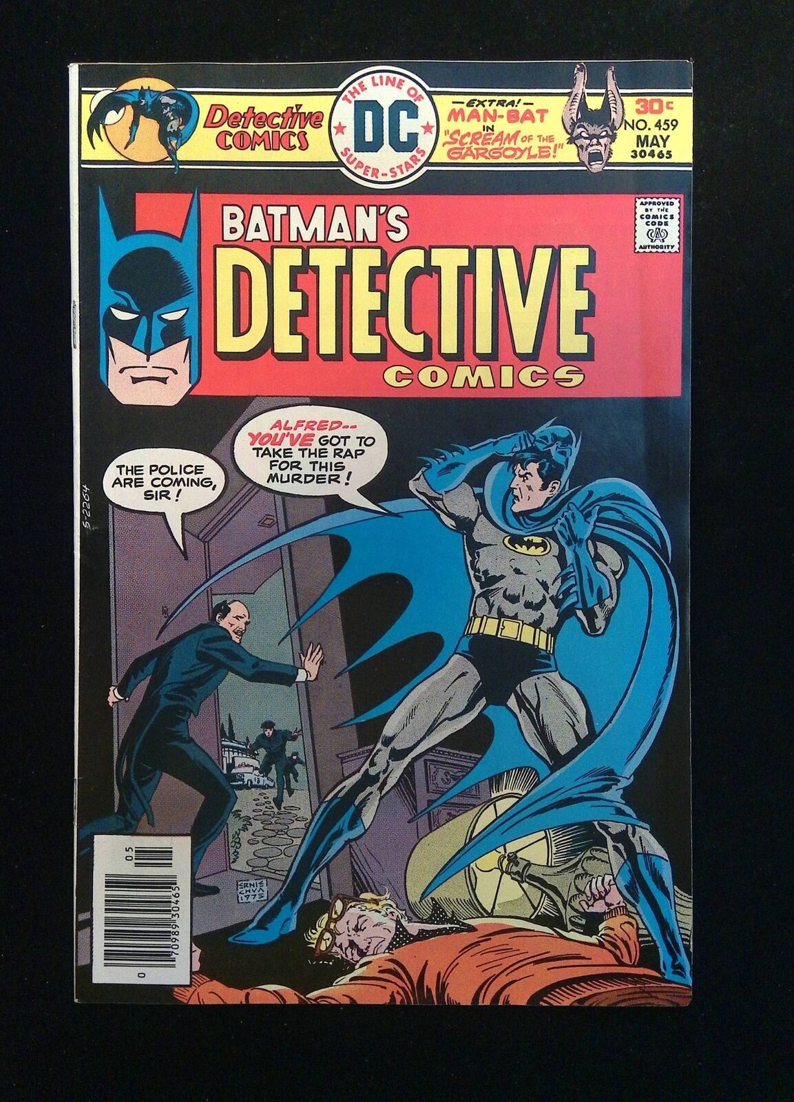 Detective Comics #459  DC Comics 1976 VF Newsstand