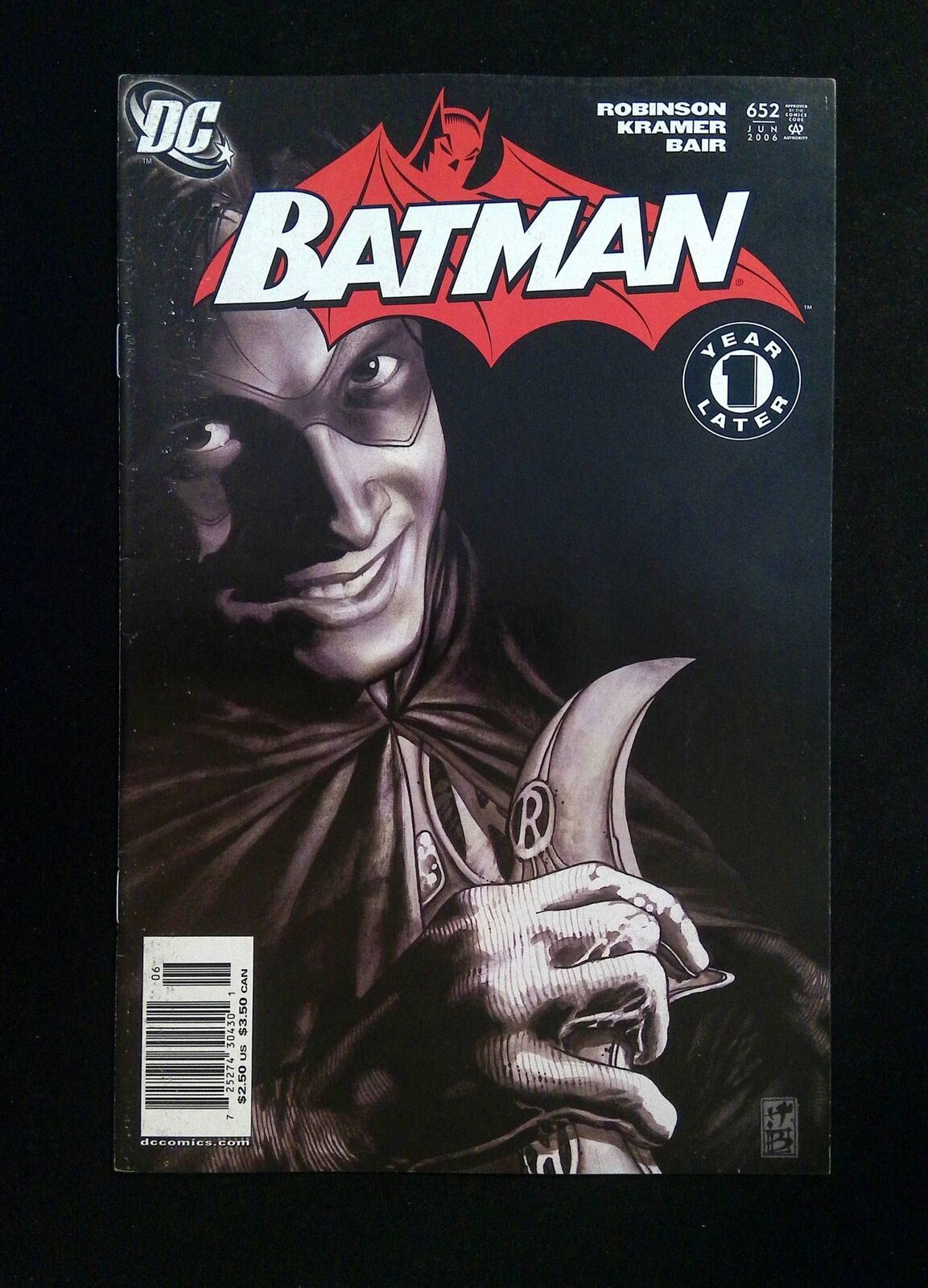 Batman #652  DC Comics 2006 VF+ NEWSSTAND