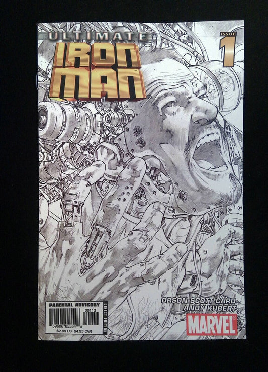 Ultimate Iron Man #1REP.3RD  MARVEL Comics 2005 NM-  HITCH VARIANT