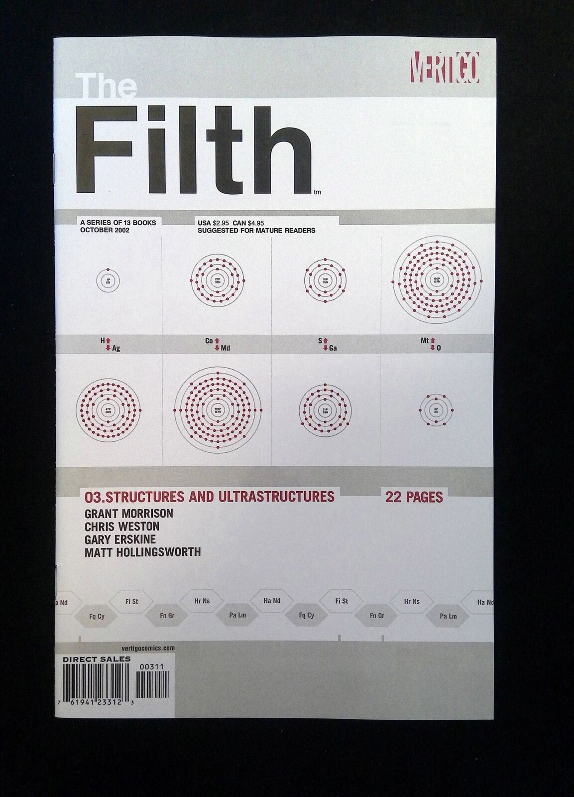 Filth #3  DC/VERTIGO Comics 2002 NM