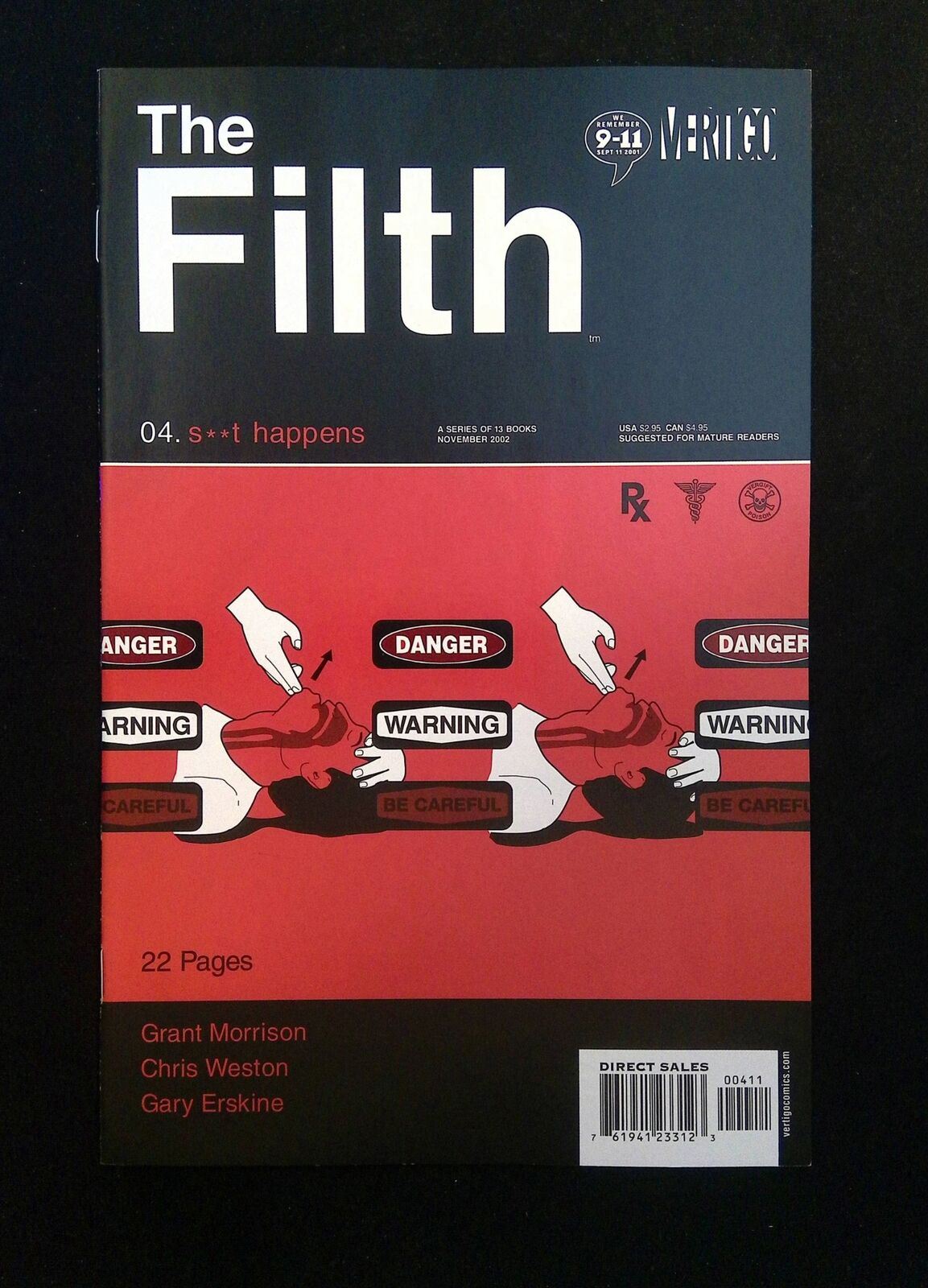 Filth #4  DC/VERTIGO Comics 2002 VF/NM