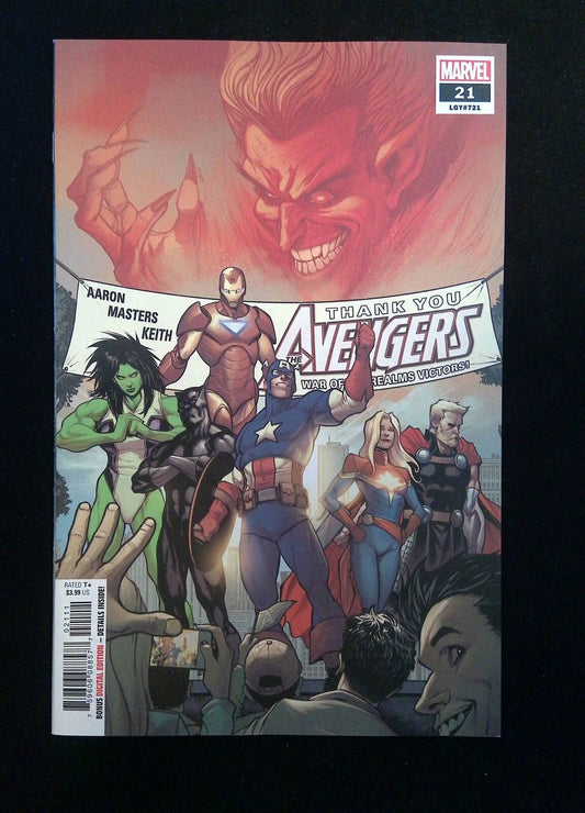 Avengers #21 (8TH SERIES) MARVEL Comics 2019 VF/NM