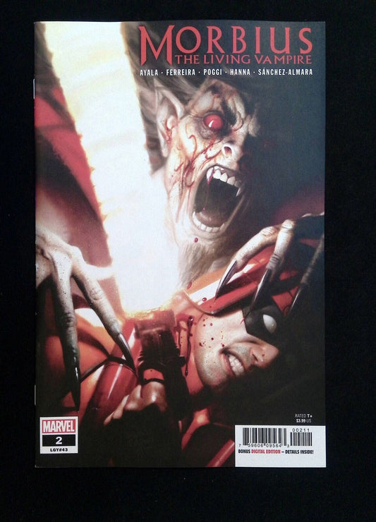 Morbius #2  MARVEL Comics 2020 VF/NM