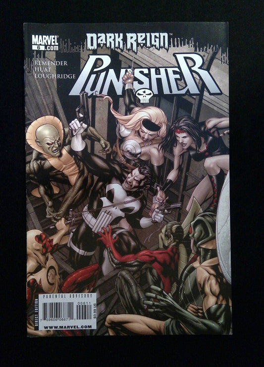 Punisher #6 (8TH SERIES) MARVEL Comics 2009 VF/NM