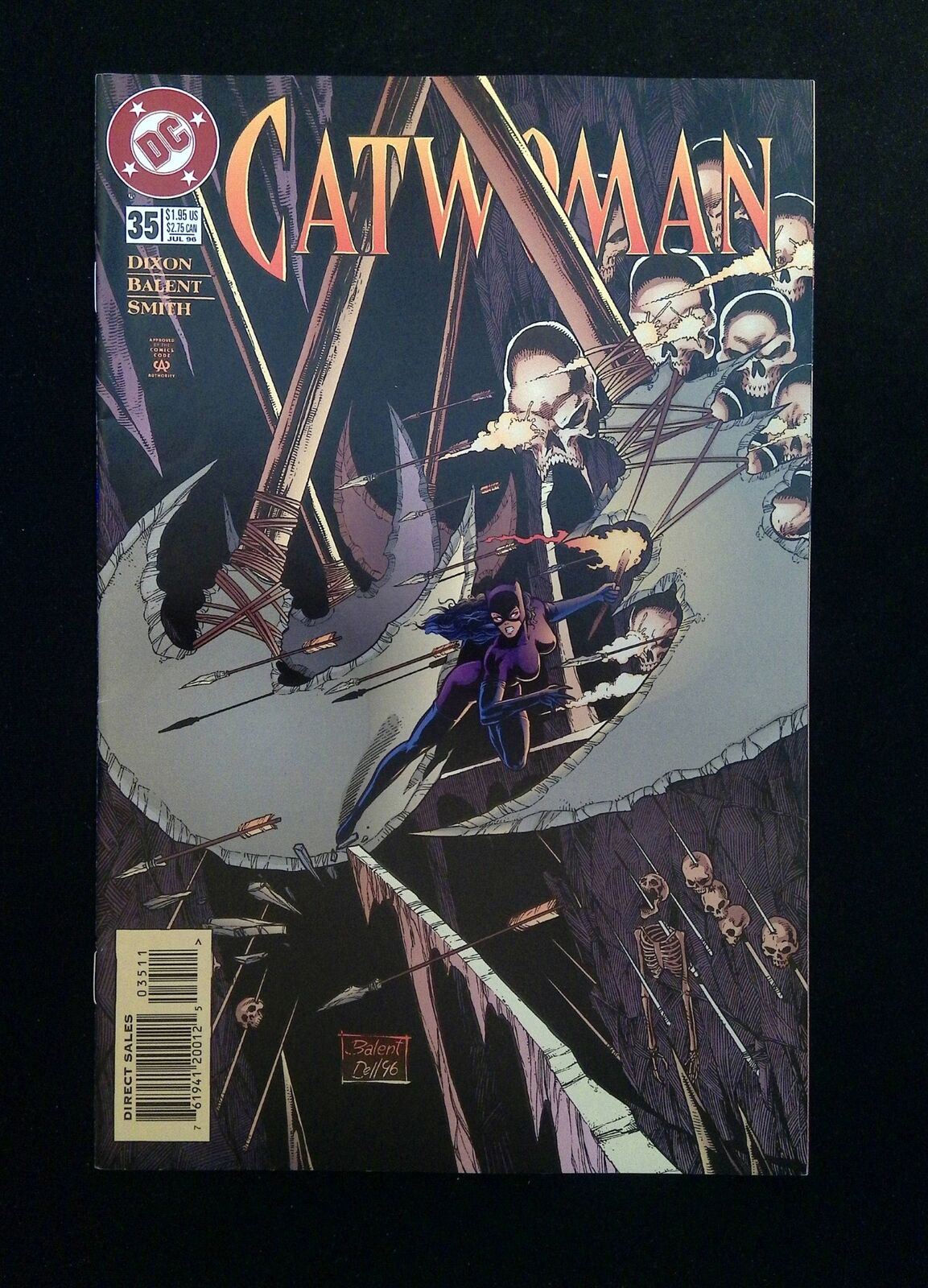 Catwoman #35 (2ND SERIES) DC Comics 1996 VF+