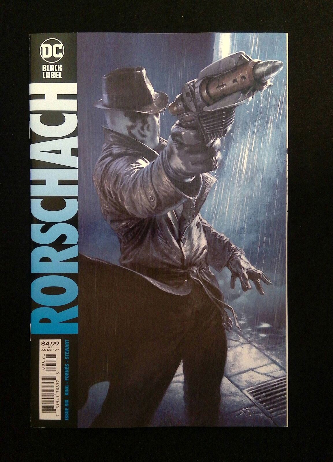 Rorschach #6B  DC Comics 2021 NM  Dell Variant