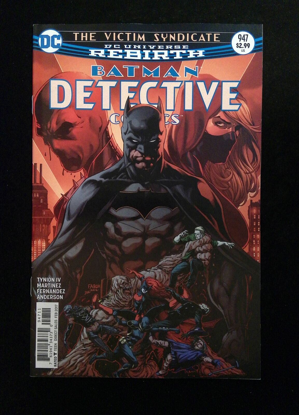 Detective Comics #947  DC Comics 2017 VF+