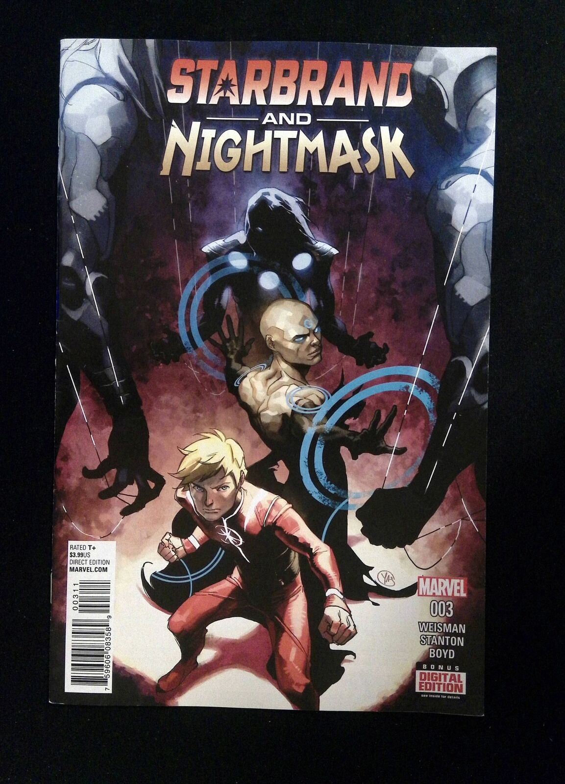 Starbrand And Nightmask #3  Marvel Comics 2016 VF+