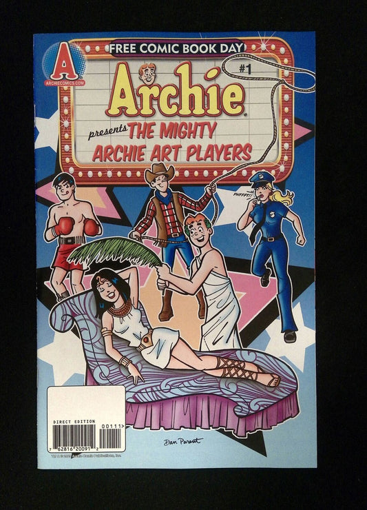 Archie Mighty Archie Art Players #1  Archie Comics 2009 NM-  FCBD