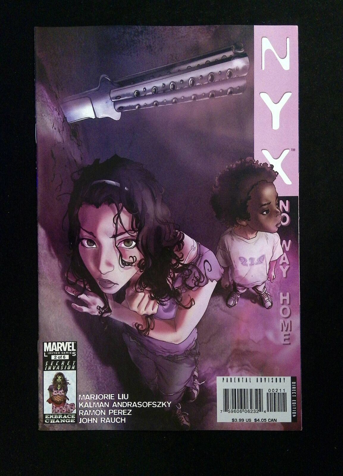 Nyx No Way Home #2  Marvel Comics 2008 NM