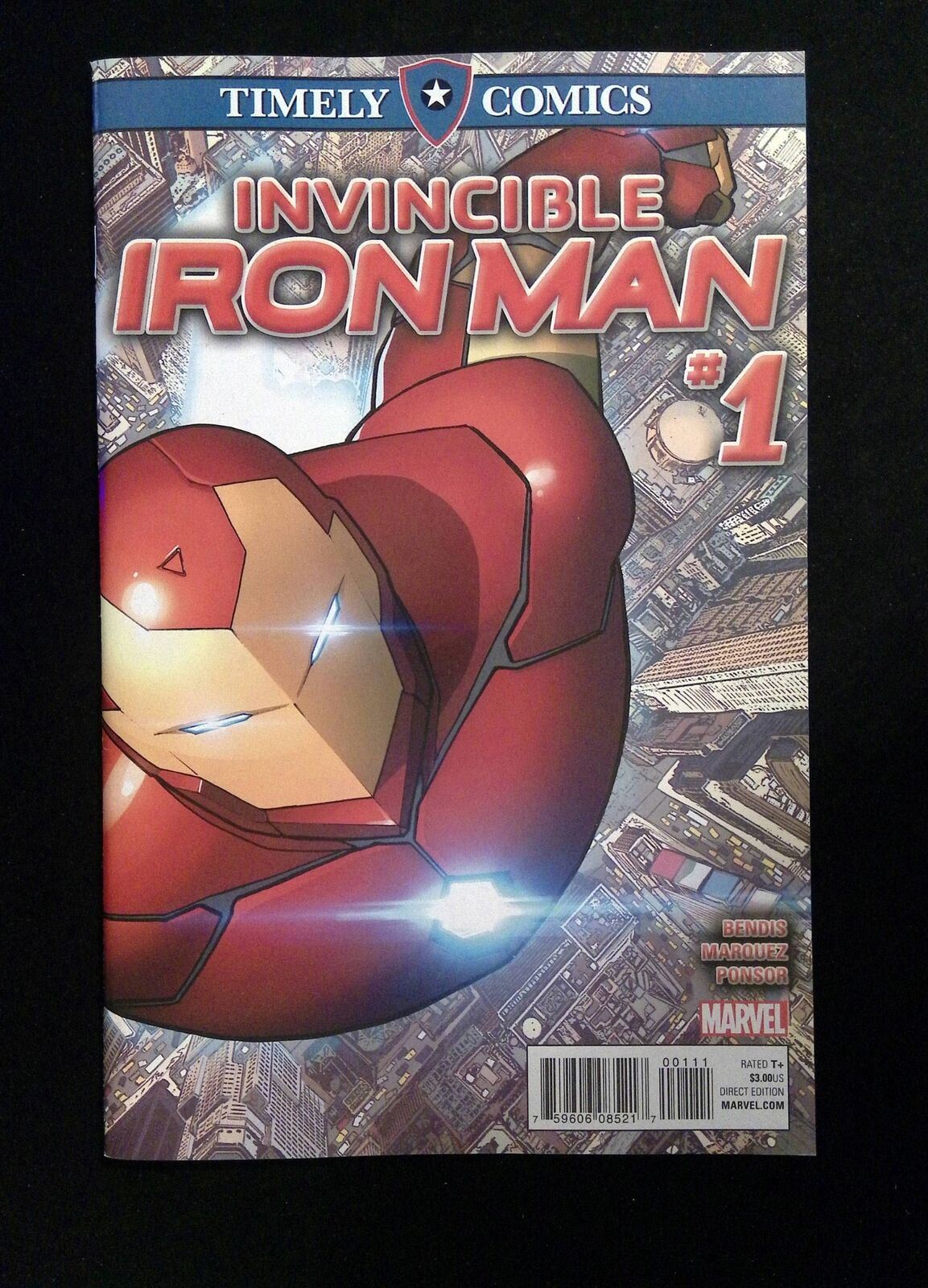 Invincible Iron Man #1 (2nd Series) Marvel Comics 2015 NM-