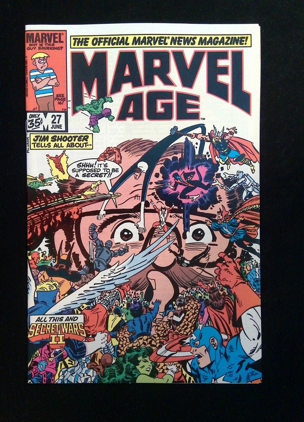 Marvel Age #27  Marvel Comics 1985 VF/NM