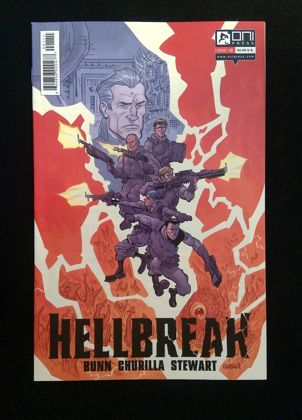 Hellbreak #1  Oni Comics 2015 VF+