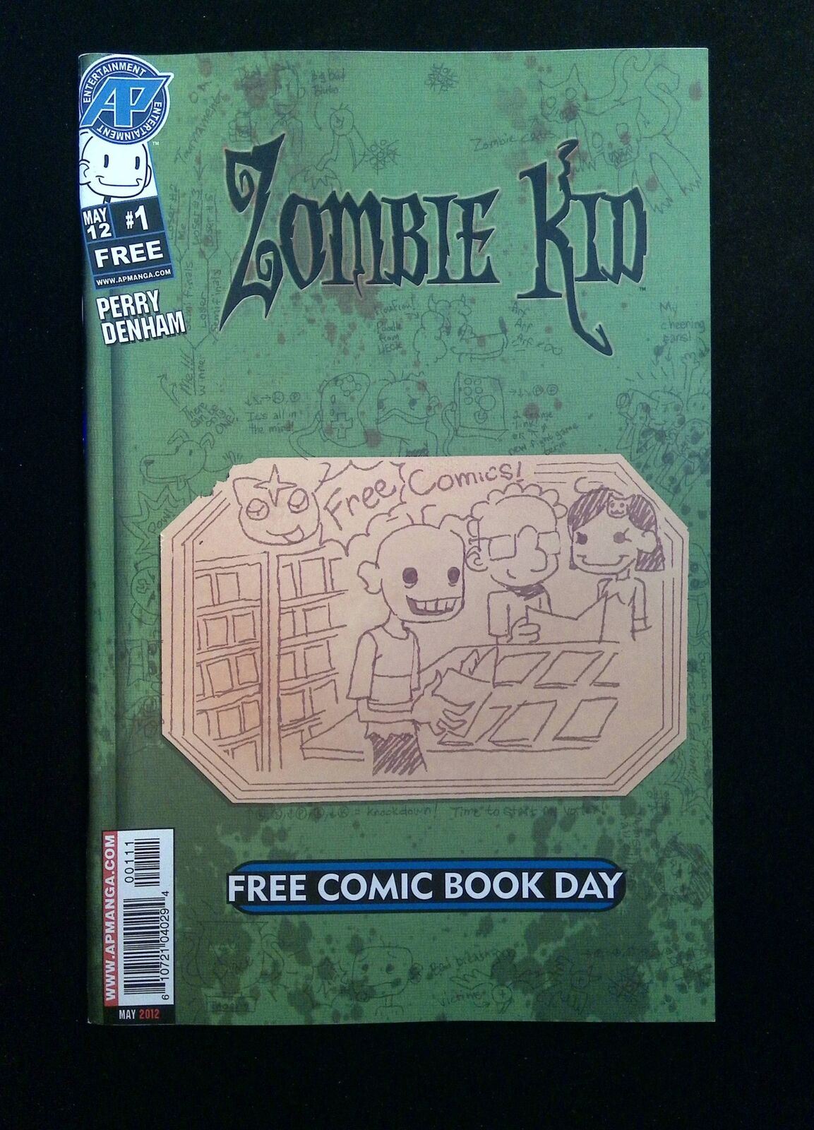 Zombie Kid FCBD Special #1  Antarctic Comics 2012 VF+  FCBD