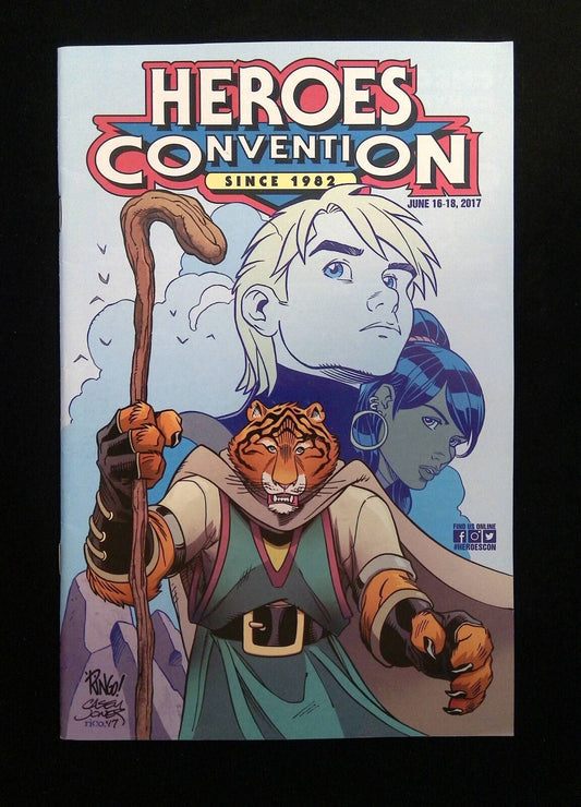Heroes Convention Charlotte Program Book #2017  Heroes Aren't Hard To Find VF+