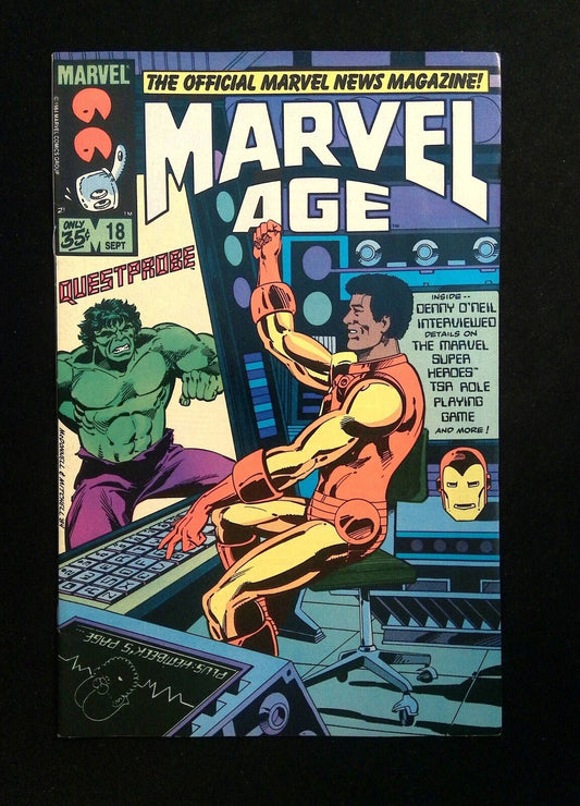 Marvel Age #18  Marvel Comics 1984 VF/NM