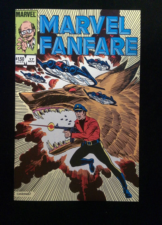 Marvel Fanfare #17  Marvel Comics 1983 VF+