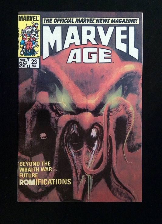 Marvel Age #23  Marvel Comics 1985 VF+