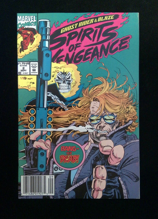 Ghost Rider Blaze Spirits Of Vengeance #2  Marvel Comics 1992 VF/NM Newsstand