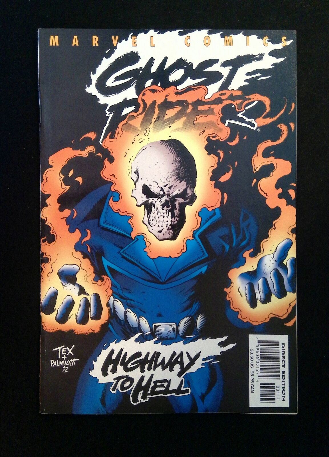 Ghost Rider Highway To Hell #1  Marvel Comics 2001 VF+