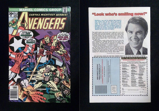 Avengers #153  Marvel Comics 1976 VF Newsstand