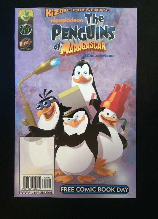 Shrek Penguins Of Madagascar Flipbook #2010  APE ENTERTAIMENT Comics 2010 NM