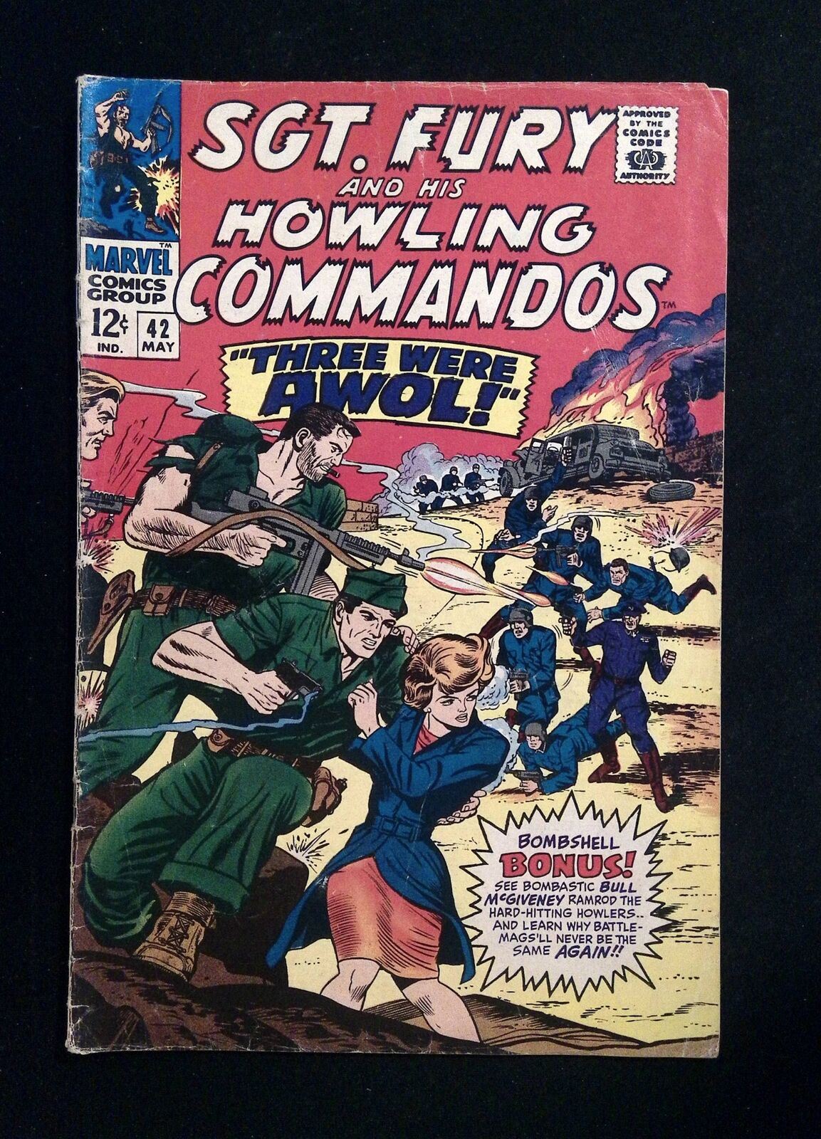 Sgt. Fury #42  MARVEL Comics 1967 VG-