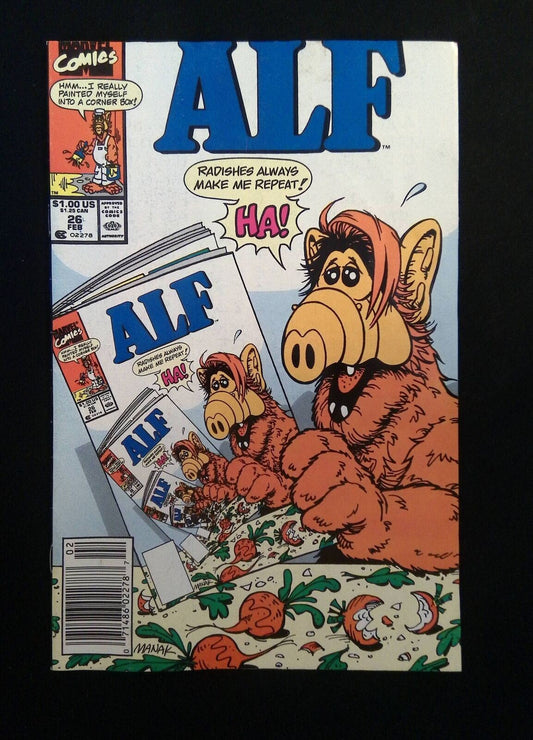 Alf #26  MARVEL Comics 1990 VF- NEWSSTAND