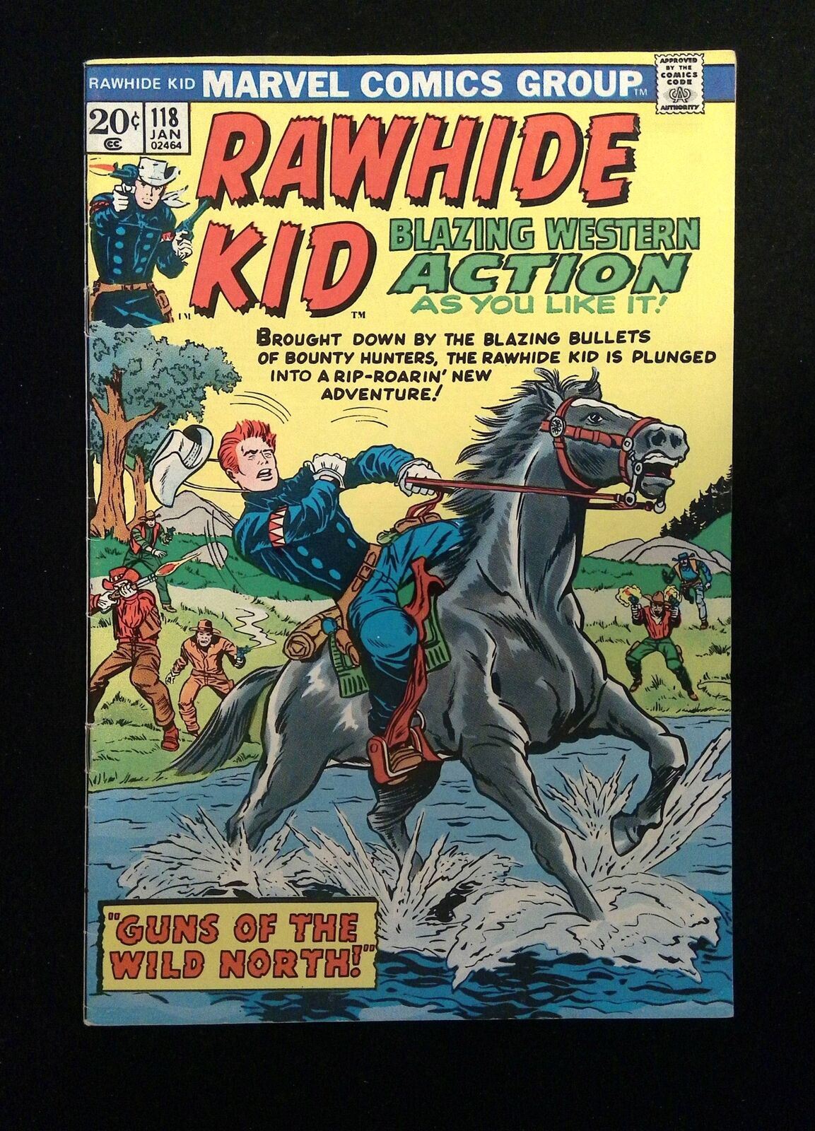 Rawhide Kid #118  MARVEL Comics 1974 FN+