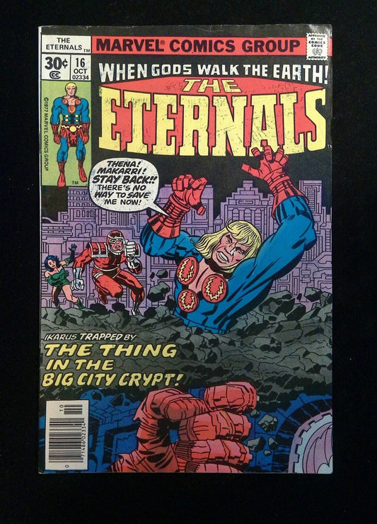 Eternals #16  MARVEL Comics 1977 FN/VF NEWSSTAND