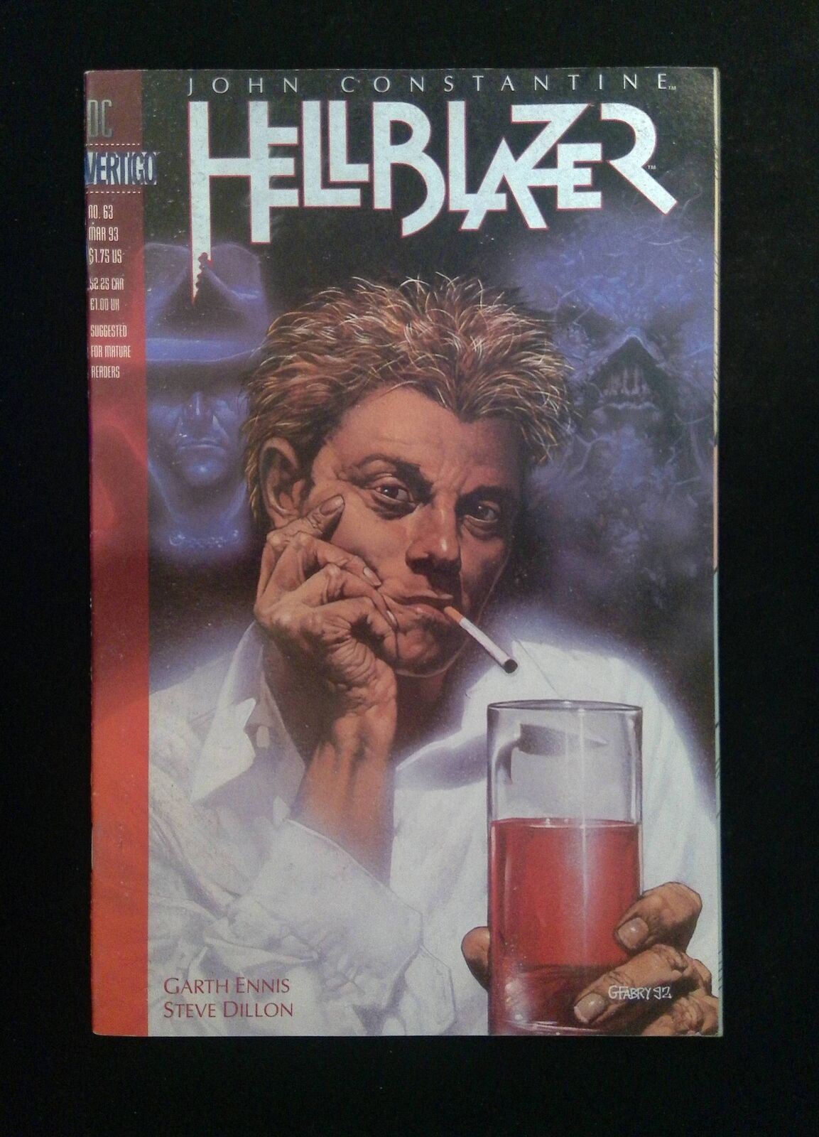 Hellblazer  #63  DC/VERTIGO Comics 1993 VF+