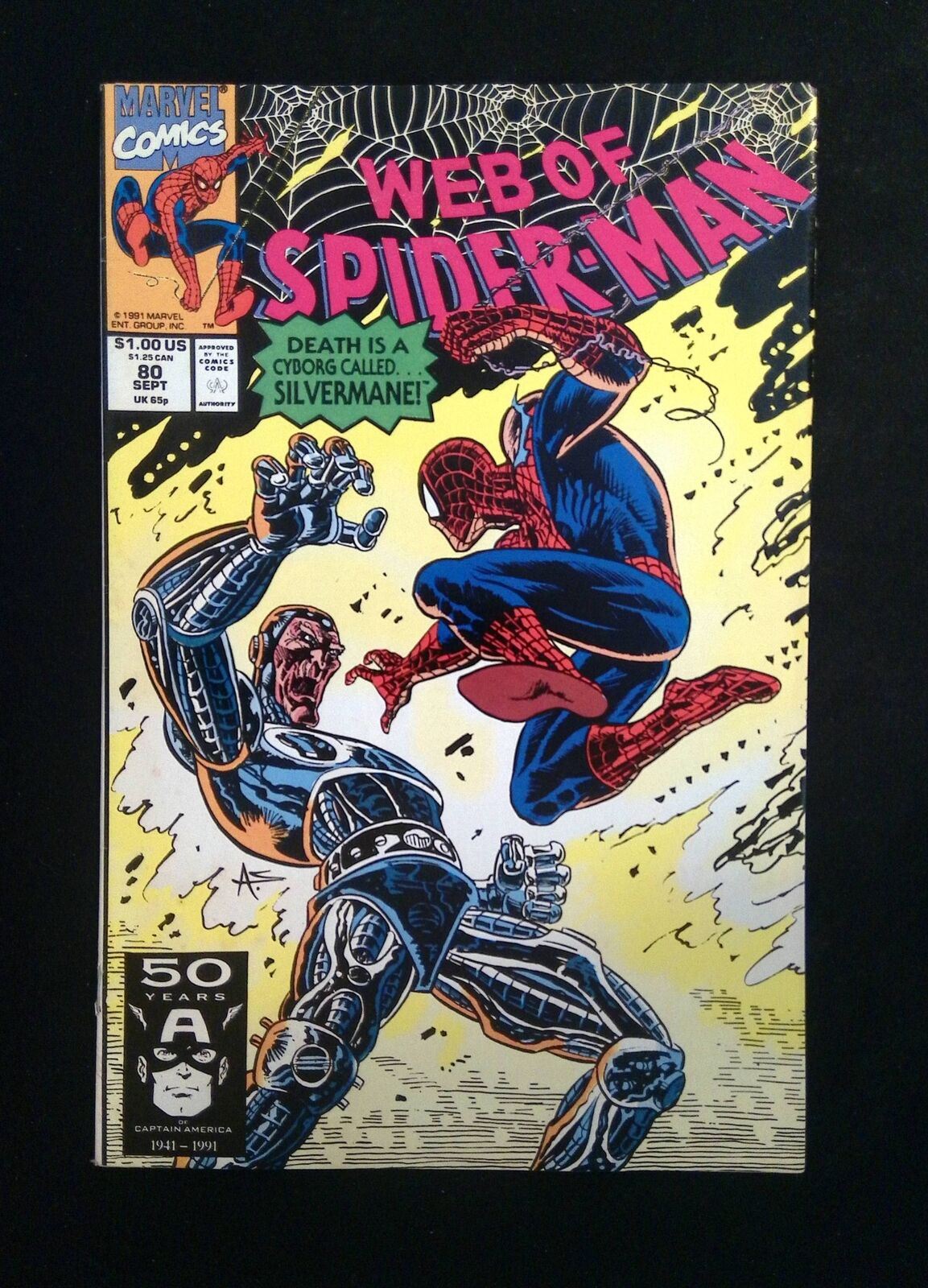 Web Of Spider-Man  #80  MARVEL Comics 1991 VF