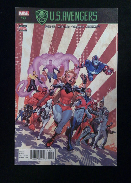 U.S. Avengers #9  MARVEL Comics 2017 VF+