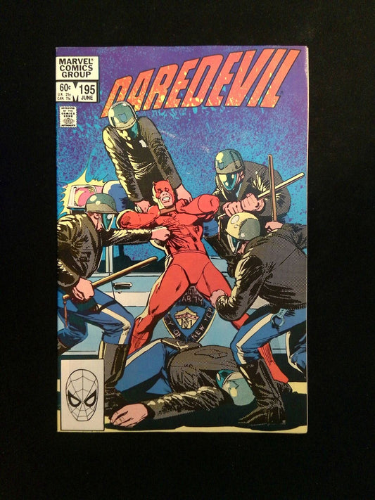 Daredevil #195  MARVEL Comics 1983 VF+