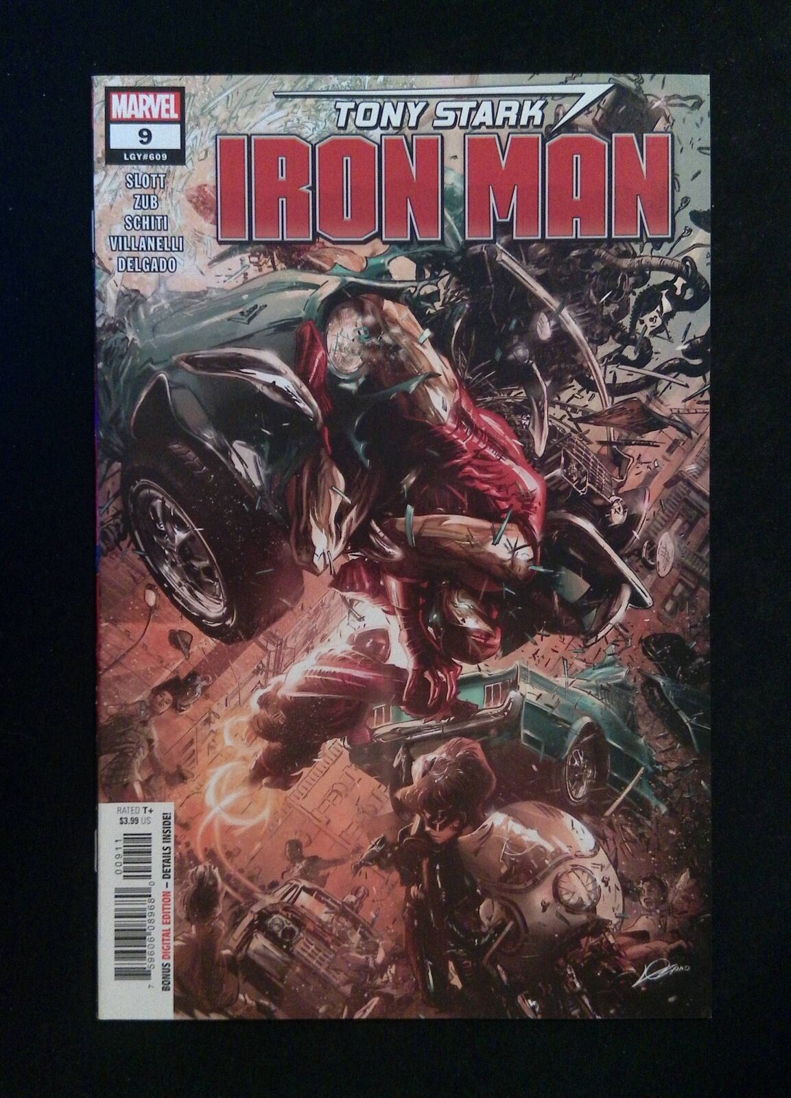 Tony Stark Iron Man #9  MARVEL Comics 2019 NM