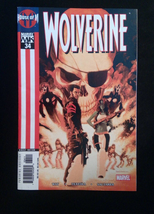 Wolverine #34 (2ND SERIES) MARVEL Comics 2005 VF/NM